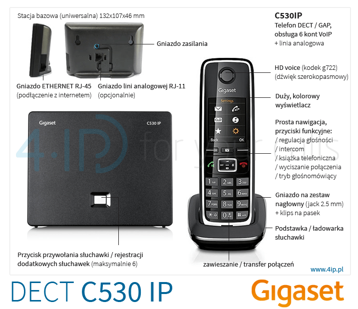 Телефон без базы. Гигасет DECT c530. Gigaset c530 автоответчик. Gigaset c580ip. Дополнительная трубка DECT Gigaset c530h для с530.